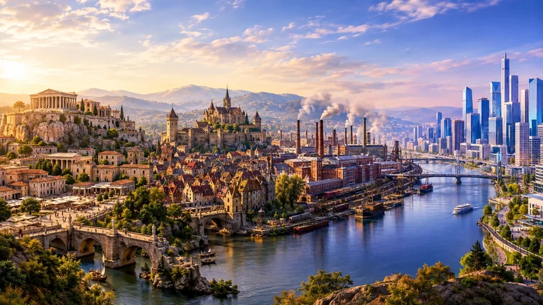 Illustration : L’urbanisation à travers l’Histoire